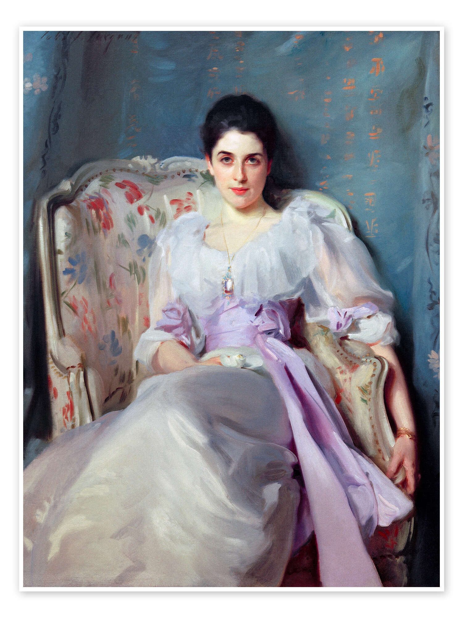 Posterlounge Wandbild Lady Agnew von Lochnaw, John Singer Sargent, erhältlich als Poster, Leinwandbild, Wandsticker oder Acrylglasbild