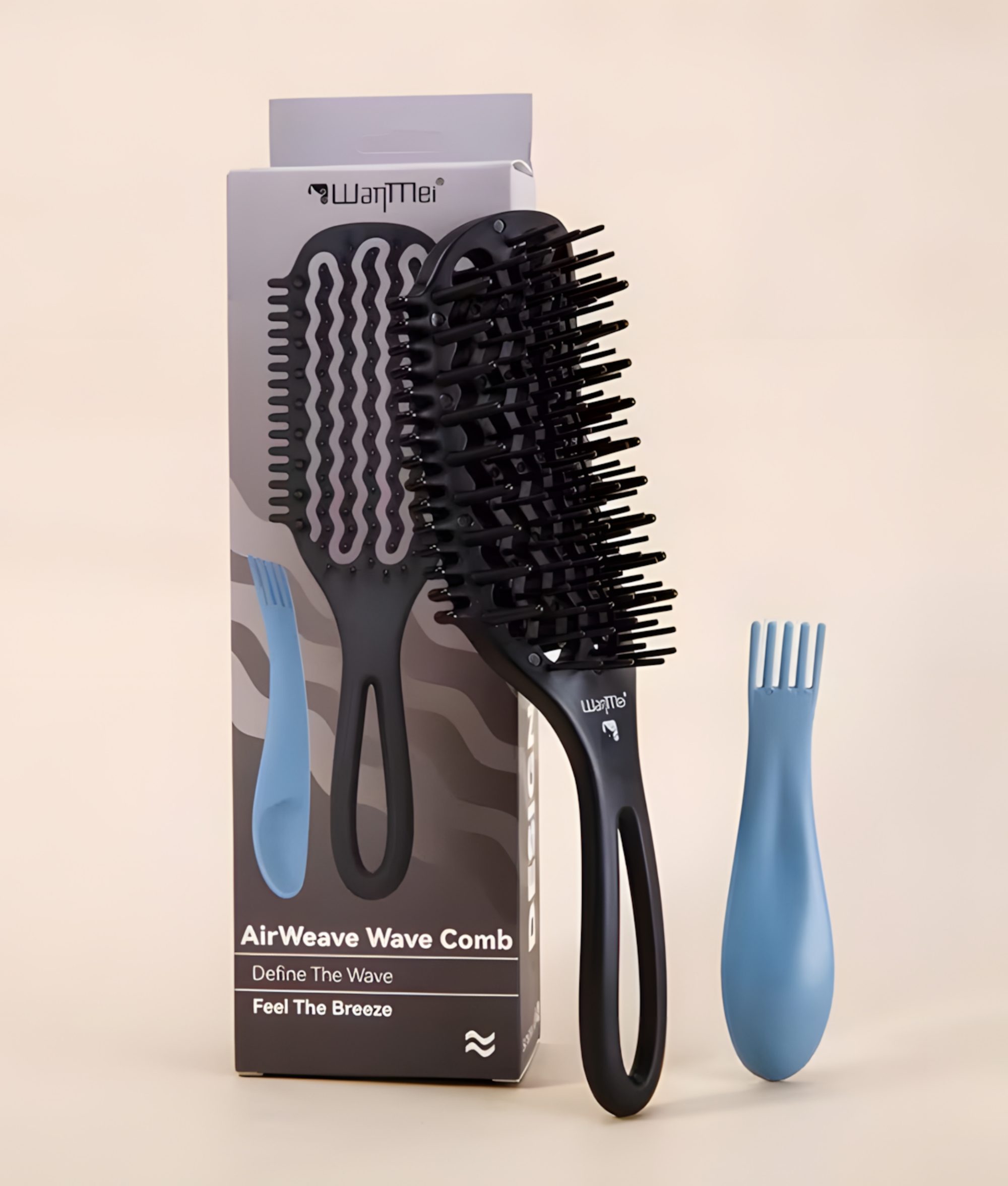 Forrlite Haarbürsten-Set Haarbürsten-Set Entwirrbürste für Nass & Trocken Haar, Haarbürsten-Set Entwirrbürste Paddle Bürste, Haarbürste für Nass- & Trockenhaar, Anti-Frizz Stylingbürste für Damen Herren