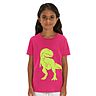 Tshirt Farbe: Raspberry - Dino Neon Yellow