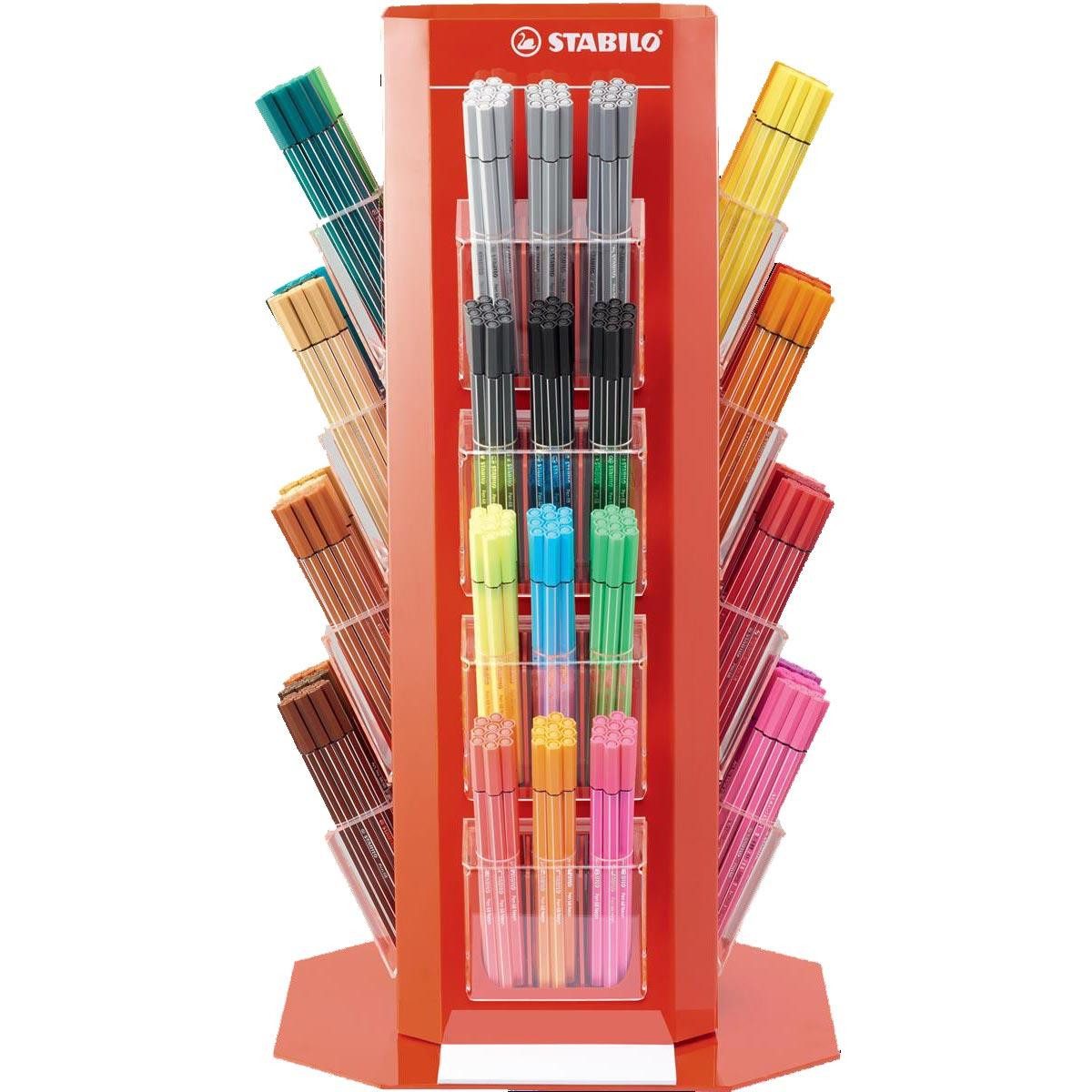 STABILO Faserstift STABILO Pen 68 - 480 Stück Display - Filzstift