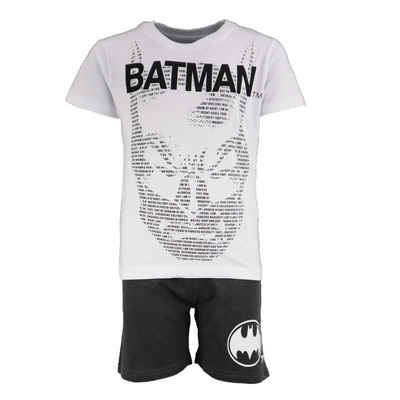 DC Comics Schlafanzug Batman Jugend Jungen Pyjama Gr. 134 bis 164