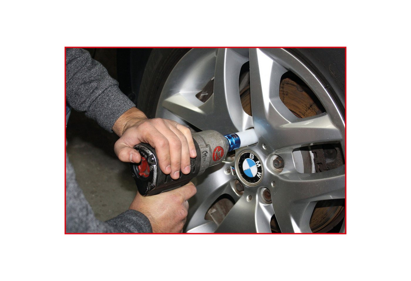 Thumbnail - KS Tools Montagewerkzeug KS TOOLS 1/2" Alu-Felgen Kraft-Stecknuss-Satz 4tlg. - 515.10...