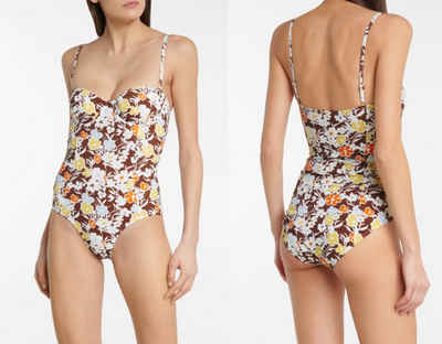 TORY BURCH T-Shirt TORY BURCH Lipsi floral-print Underwired Swimsuit Bedruckter Badeanzug