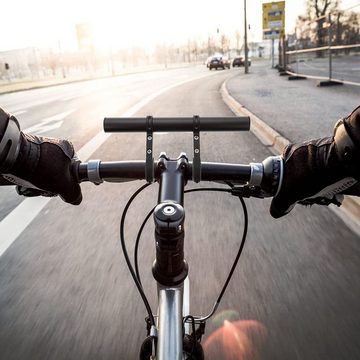 HYTIREBY Fahrradträger-Erweiterung Fahrrad Lenker Verlängerung,Zubehör für Fahrräder, Erweiterung für Klammer, Tachometer, Halterung Scheinwerferlampe GPS