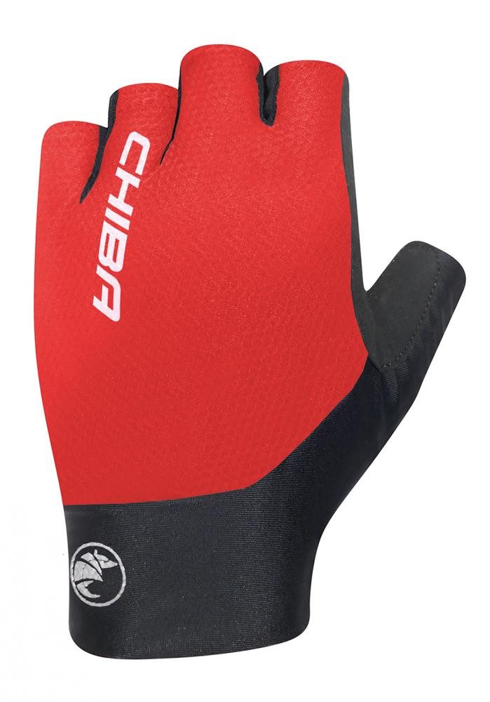 Chiba Fahrradhandschuhe CHIBA Team Glove Pro - Radhandschuhe, kurz, 3XL, rot, atmungsaktiv, le