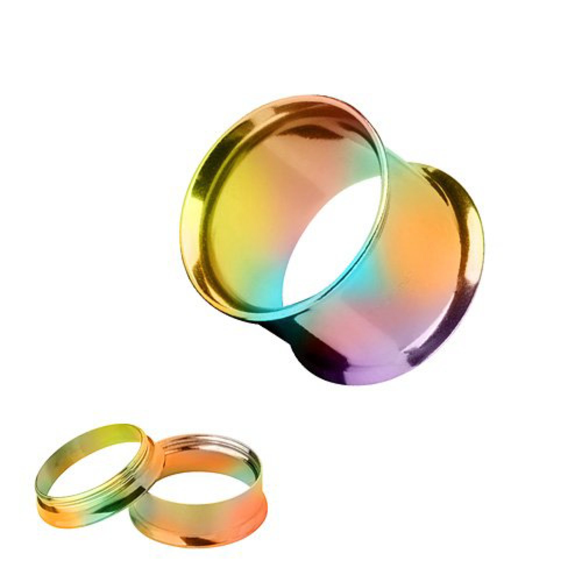 Taffstyle Plug Piercing Double Flared Flesh günstig online kaufen