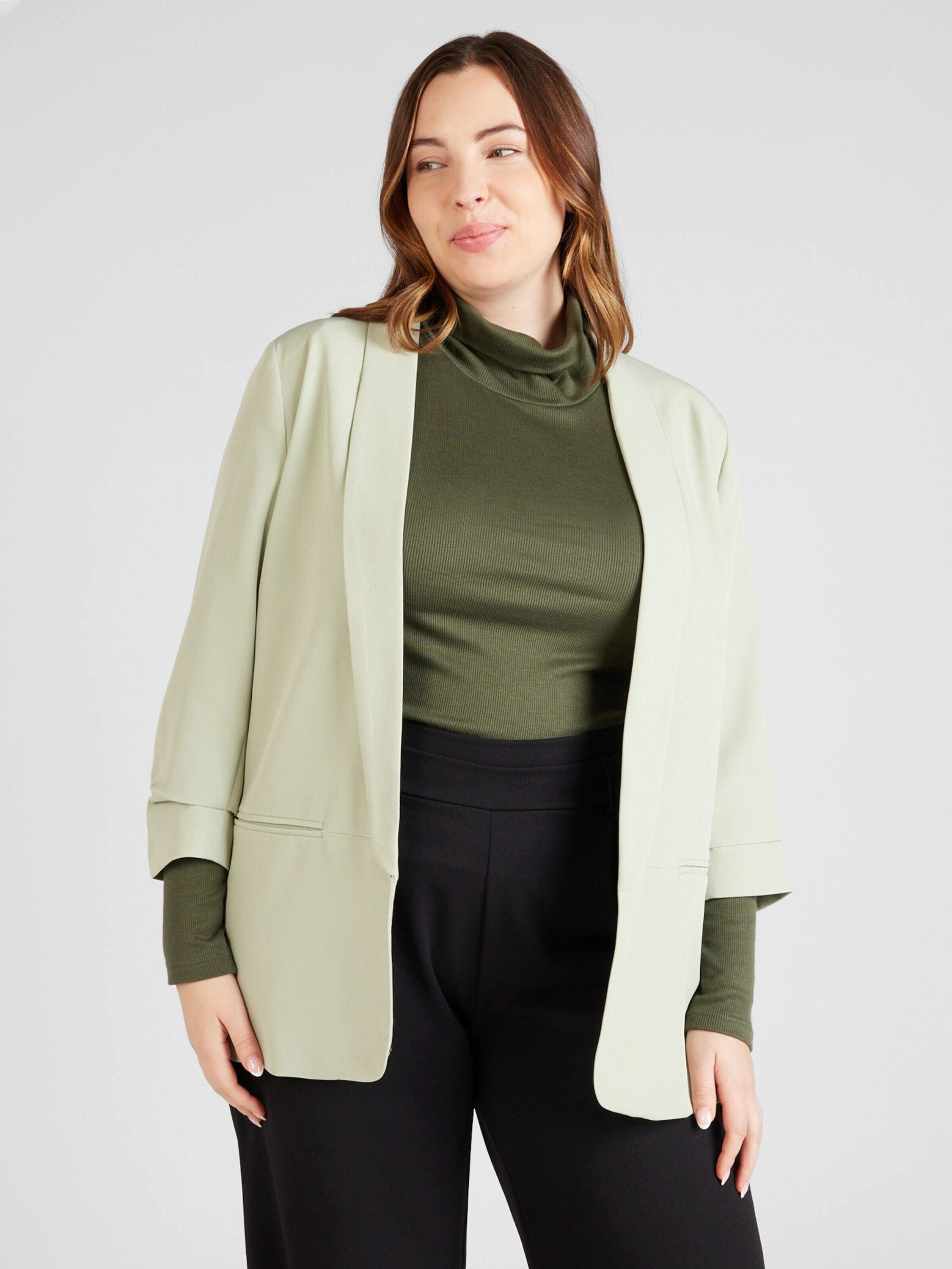ONLY CARMAKOMA Kurzblazer ELLY (1-tlg) Drapiert/gerafft günstig online kaufen