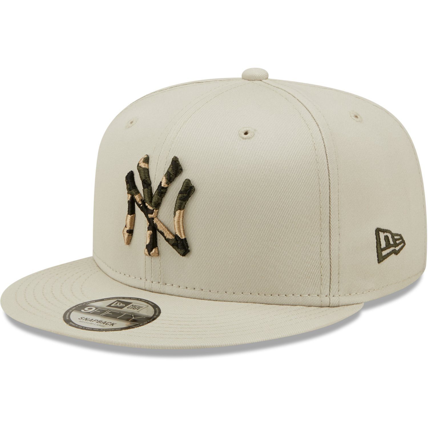 New Era Snapback Cap 9Fifty New York Yankees hellbeige