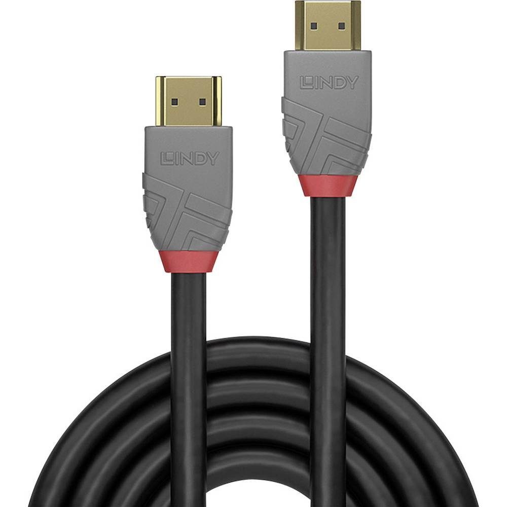 Lindy 3m HDMI High Speed HDMI Kabel, Anthra Line 36964 HDMI-Kabel, (3.00 cm), 4K UHD