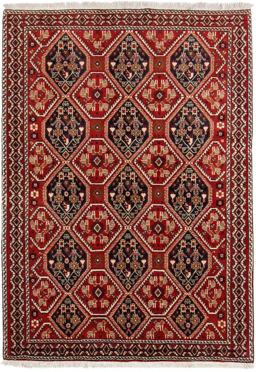 Orientteppich Afshar 118x169 Handgeknüpfter Orientteppich / Perserteppich, Nain Trading, rechteckig, Höhe: 10 mm