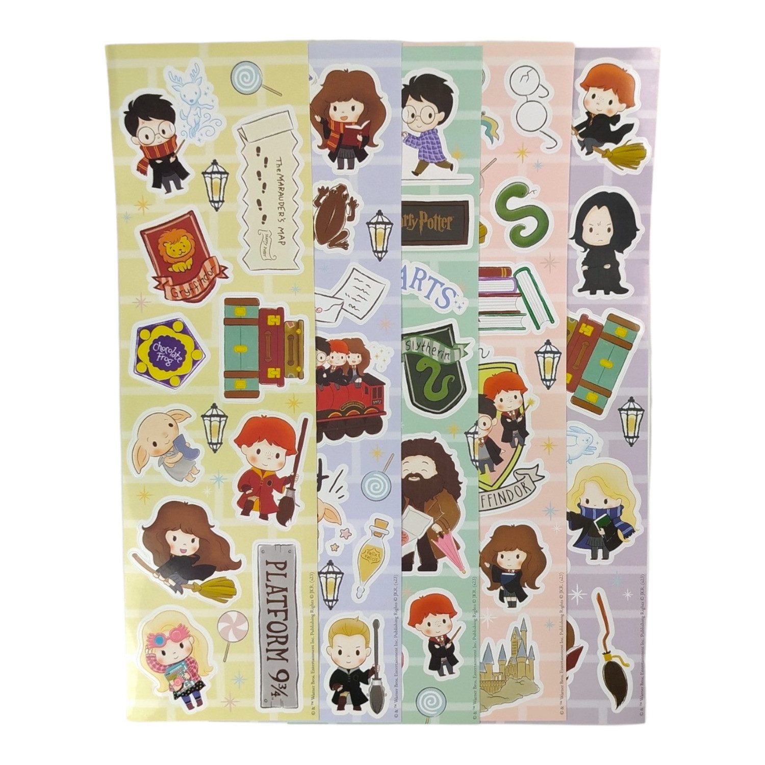Sticker Harry Potter Hogwarts Sticker Set mit 50 Stickern für Potterheads
