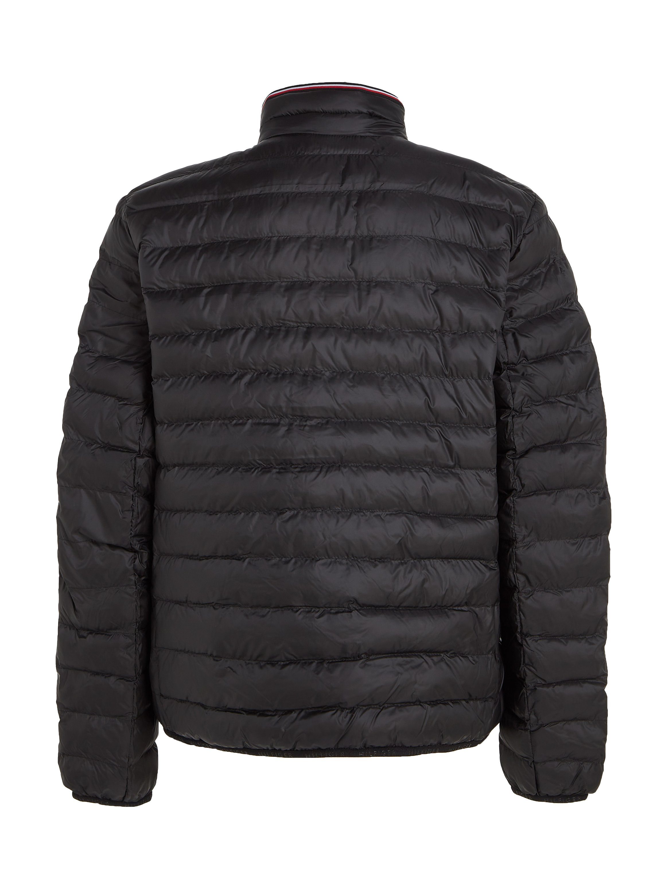 Tommy Hilfiger Steppjacke CORE black JACKET PACKABLE RECYCLED