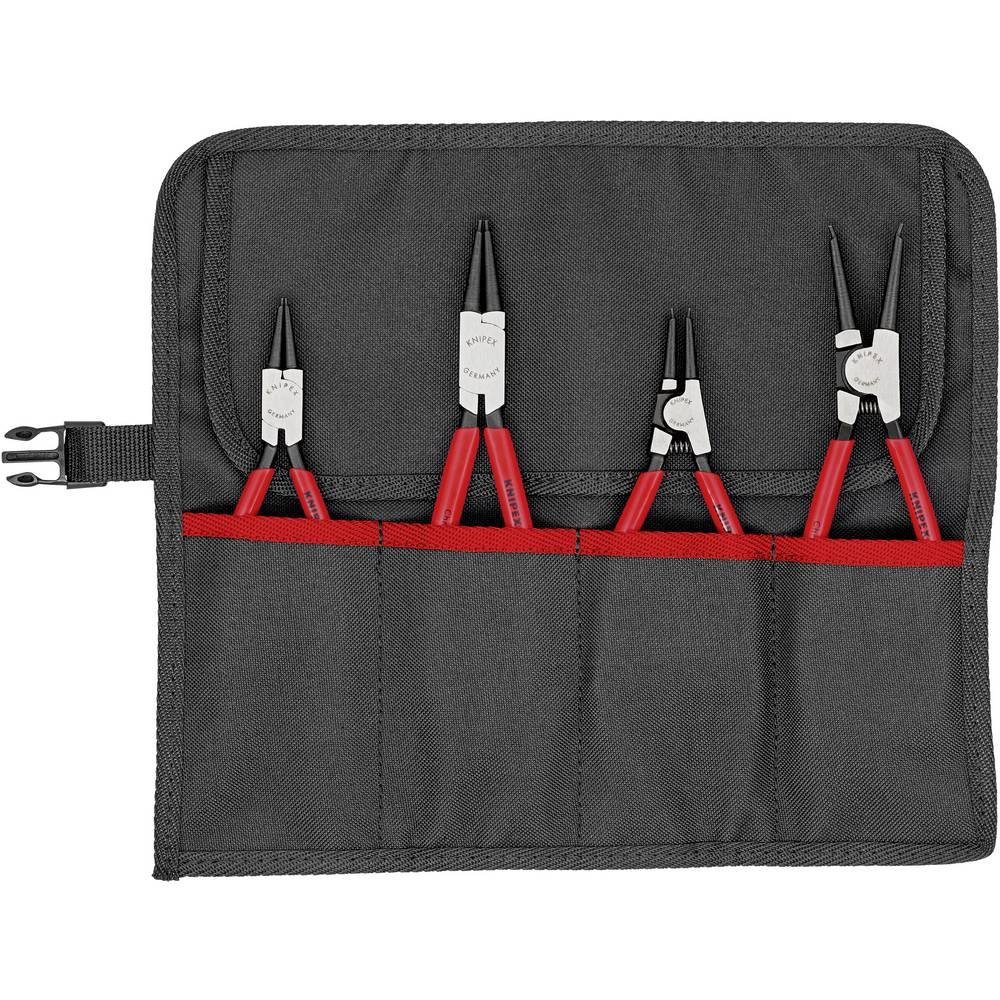 Knipex Sicherungsringzange Sicherungsringzangen-Set 4tlg. in Rolltasche