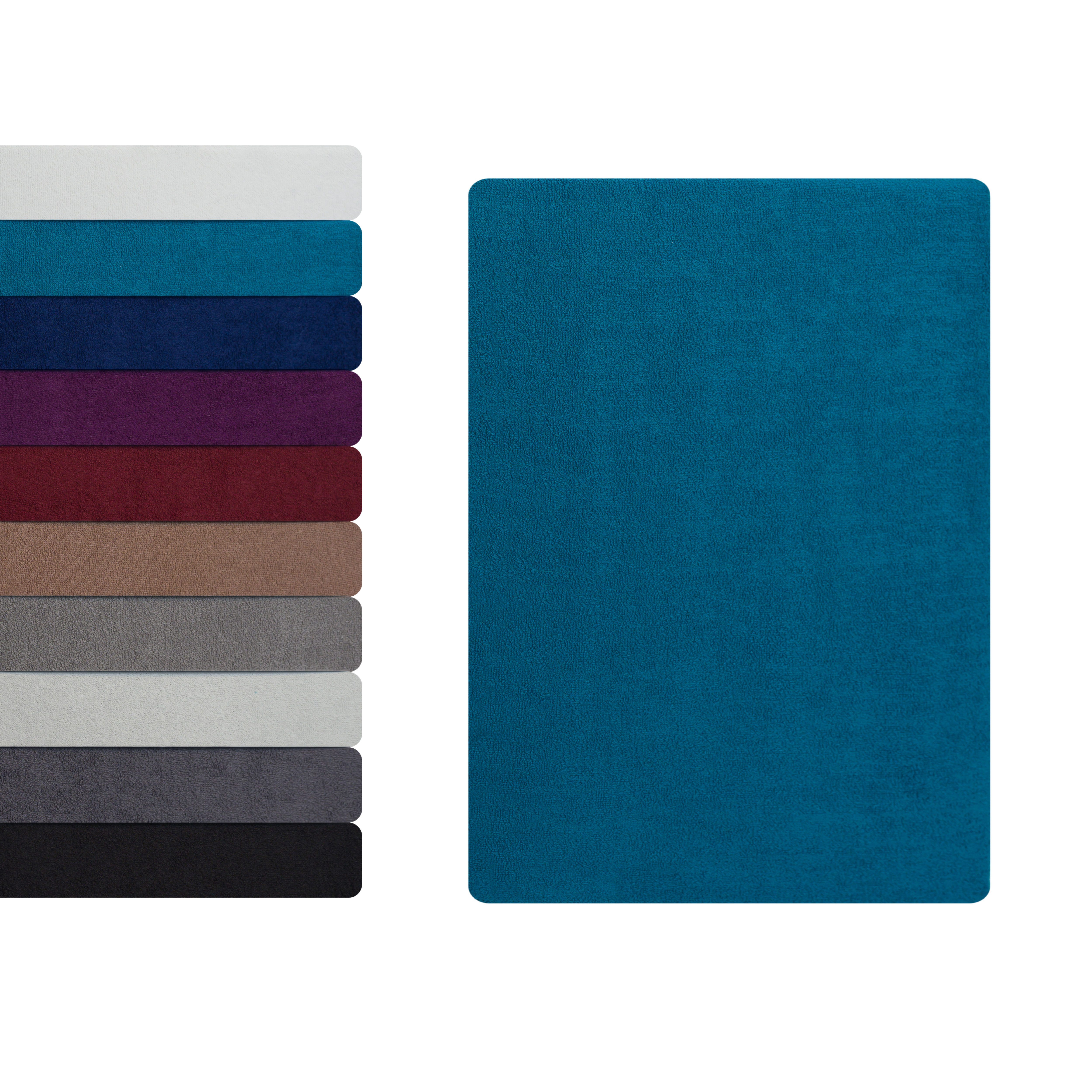 Hometex Premium Textiles Spannbettlaken aus Frottier Stoff bis 23 cm Steghö günstig online kaufen