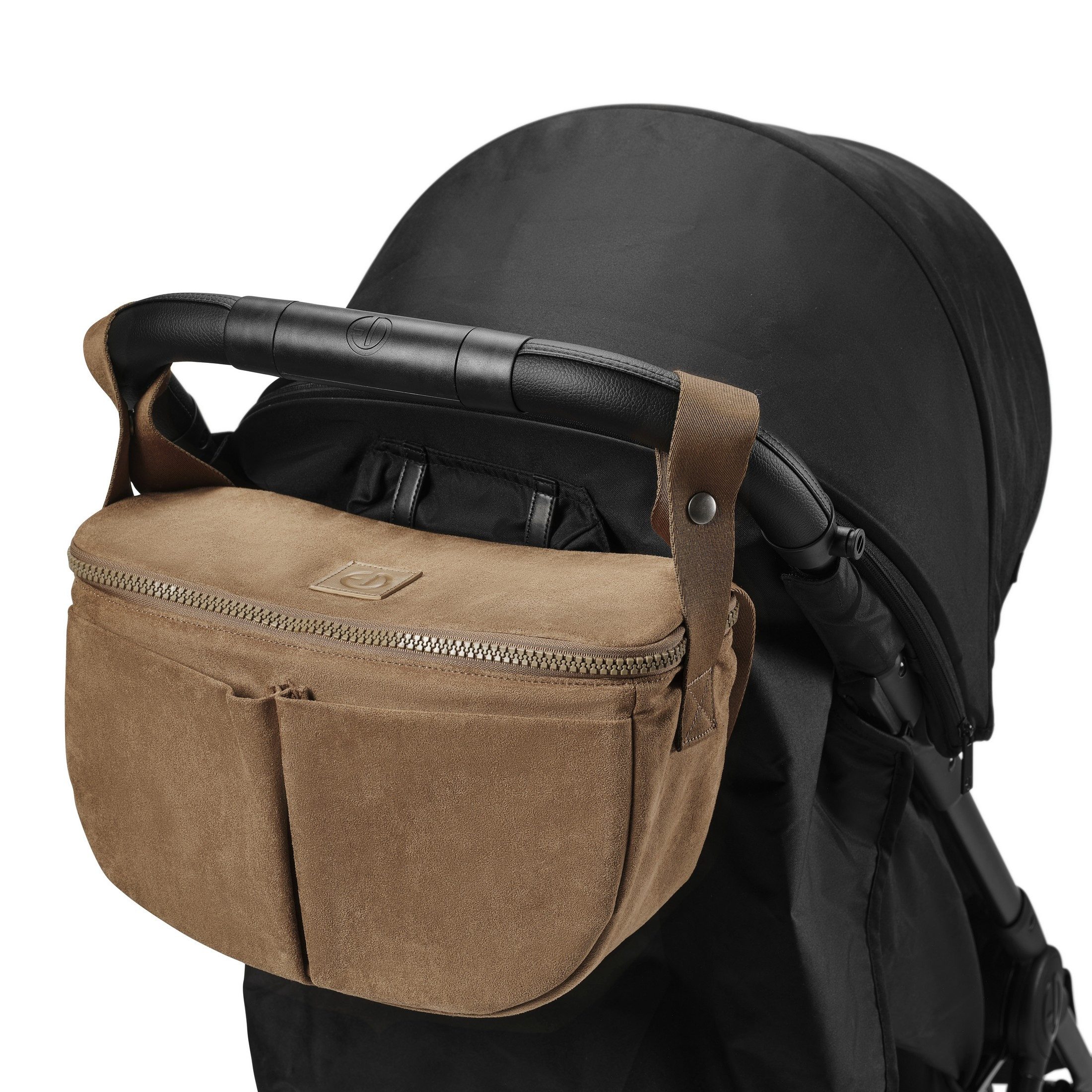 Elodie Wickeltasche Elodie - Organizer - Half Moon - Caramel Brown, Praktische Aufteilung
