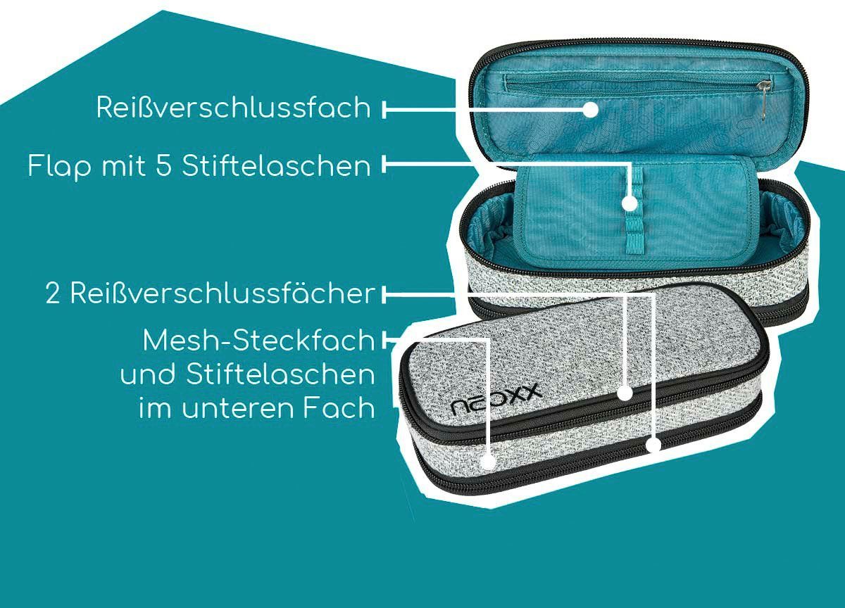 Schreibgeräteetui aus the recycelten Catch, Wool World, neoxx PET-Flaschen