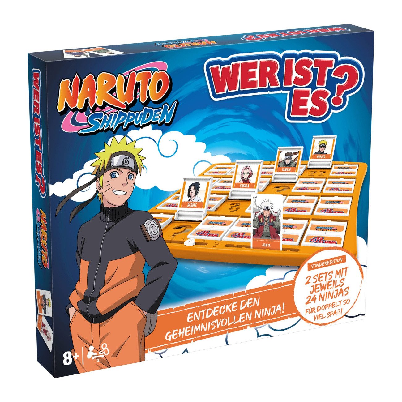 Winning Moves Spiel Naruto Brettspiel Wer ist es Berühmte Gebäude *Deutsche Version*