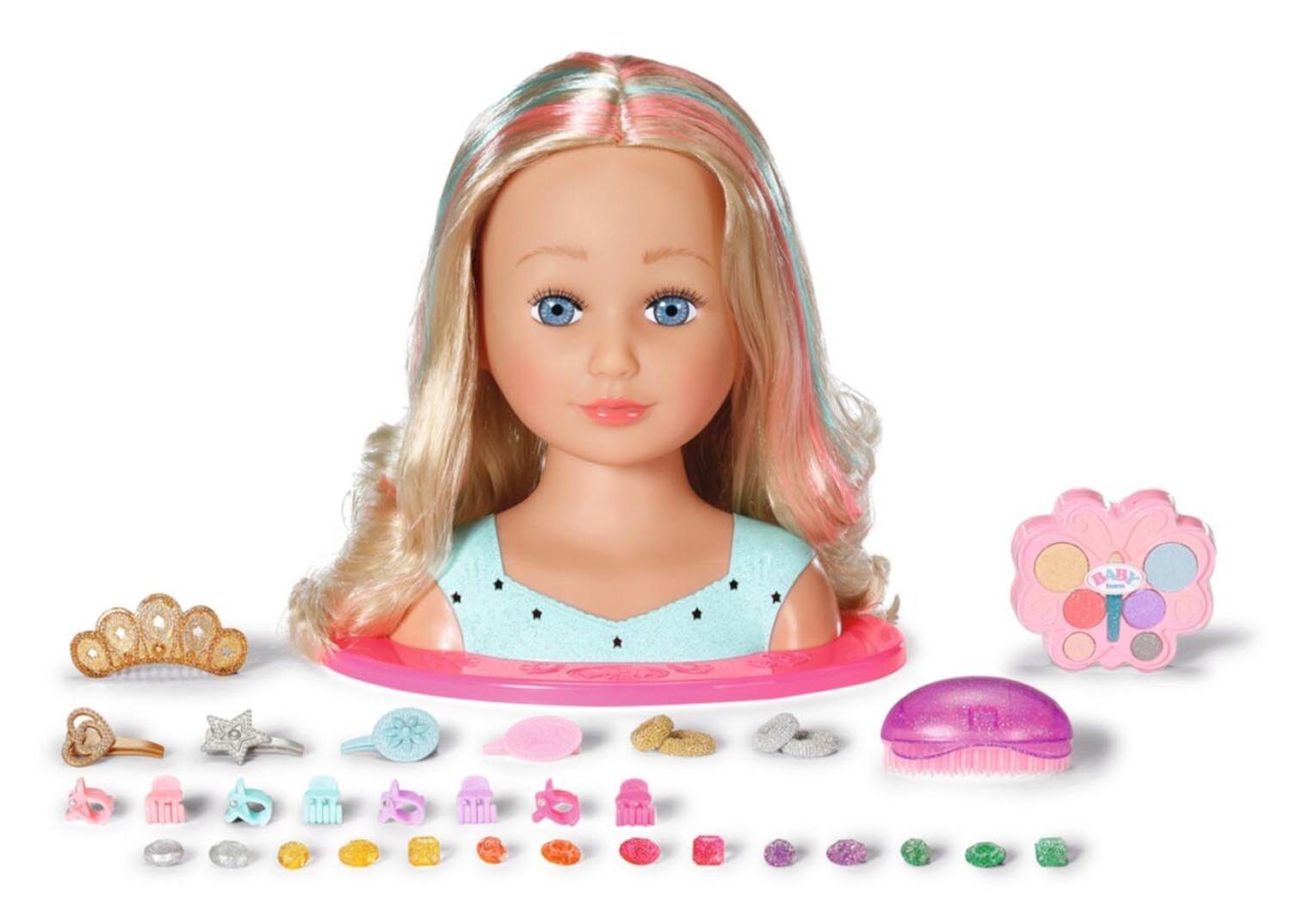 Frisier- & Schminkkopf Zapf Creation 834572 - BABY born Stylingkopf Prinzessin