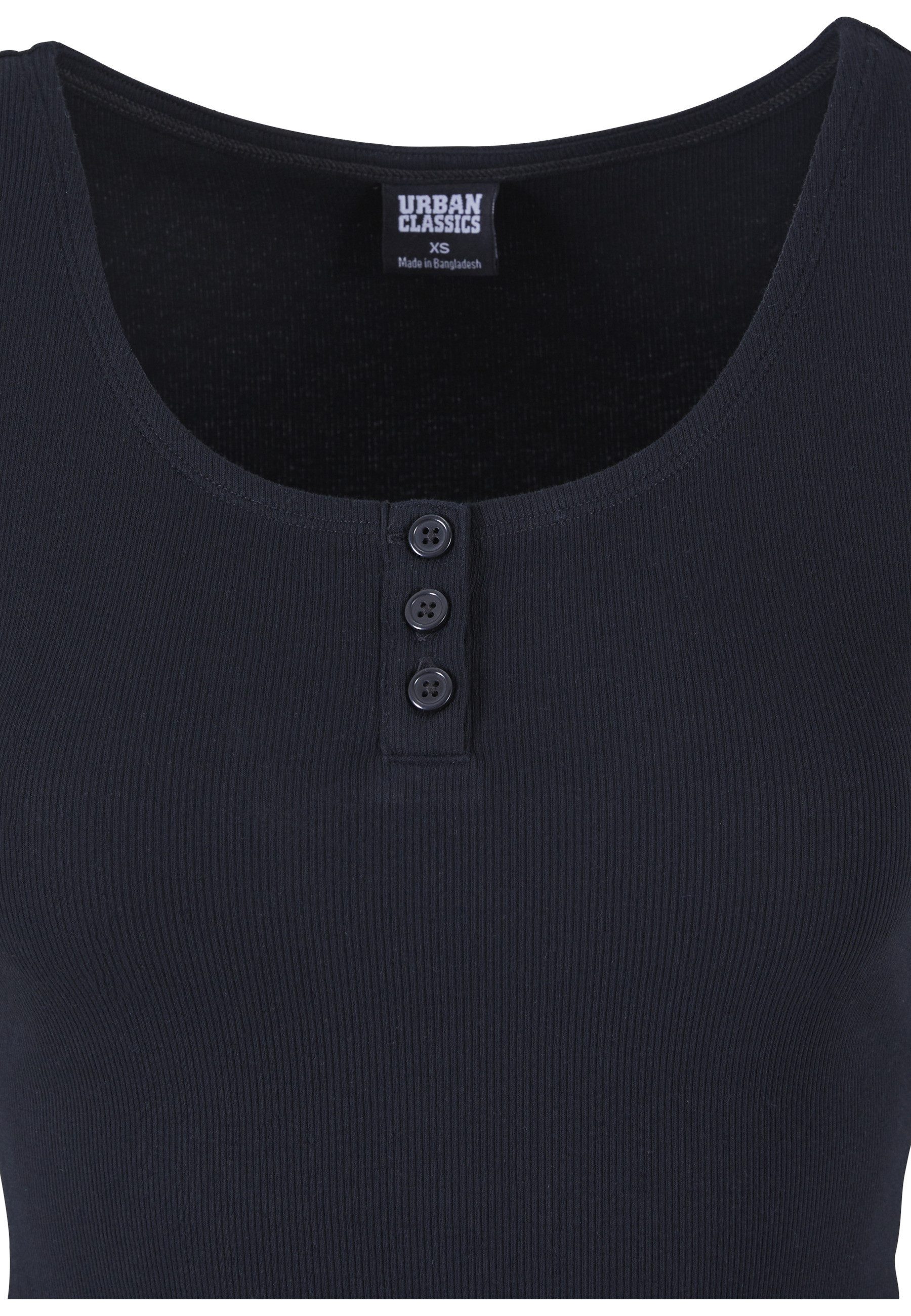 URBAN CLASSICS T-Shirt Urban Classics Damen Ladies Rib Babylock Tee (1-tlg)