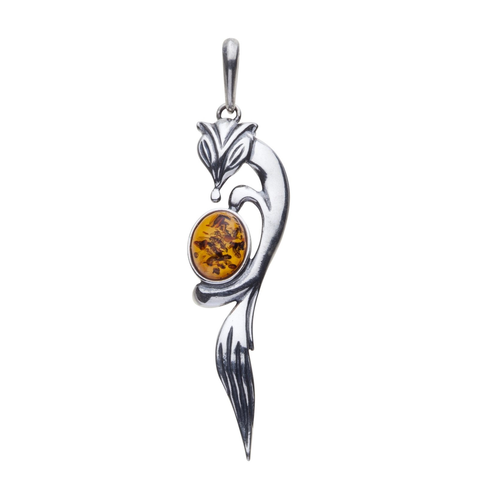 OSTSEE-SCHMUCK Kettenanhänger Ostsee-Schmuck Anhänger Fuchs Anhänger Fuchs (1-tlg)