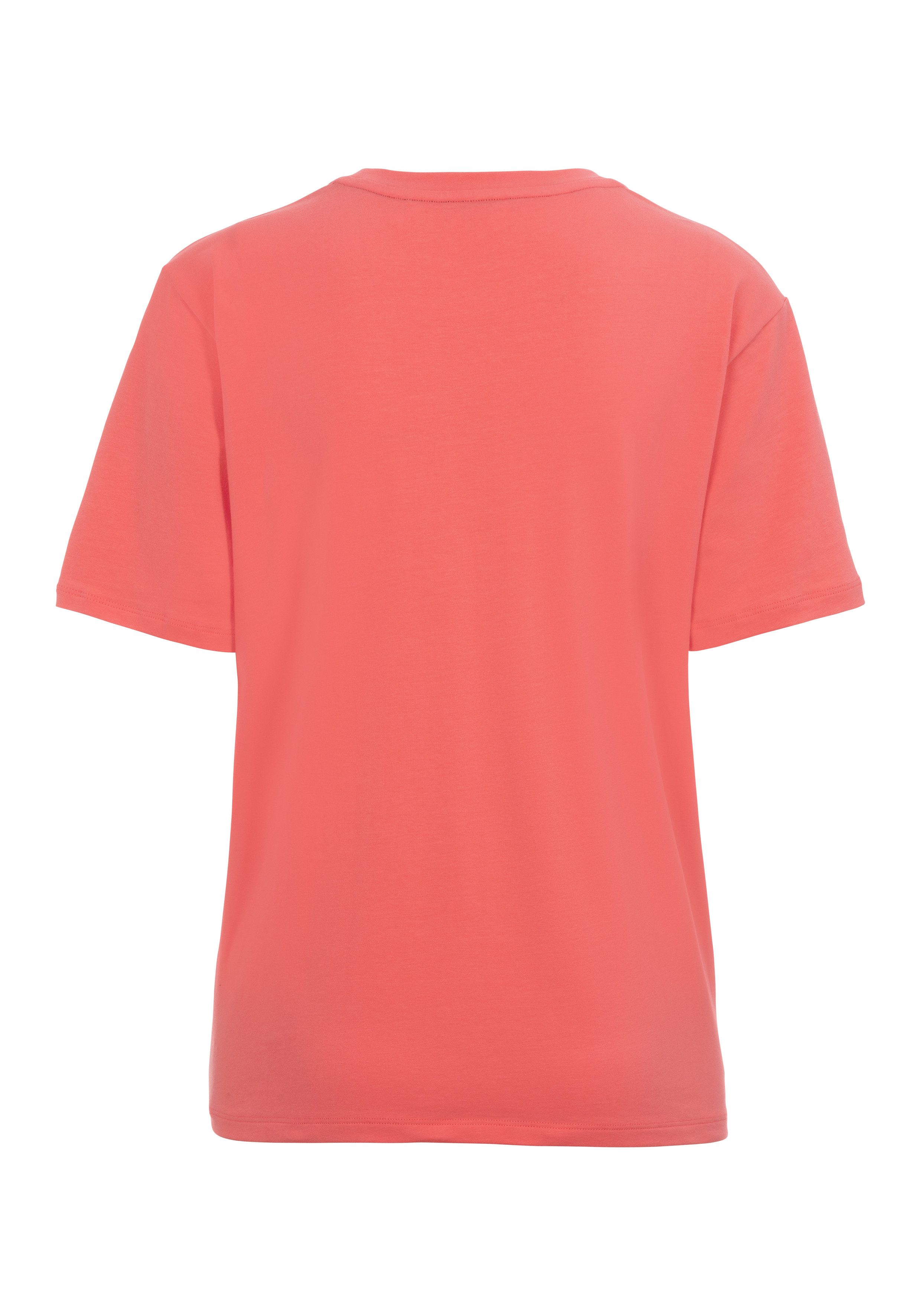 BOSS T-Shirt CI_T-Shirt mit BOSS Logo-Schriftzug & Label günstig online kaufen