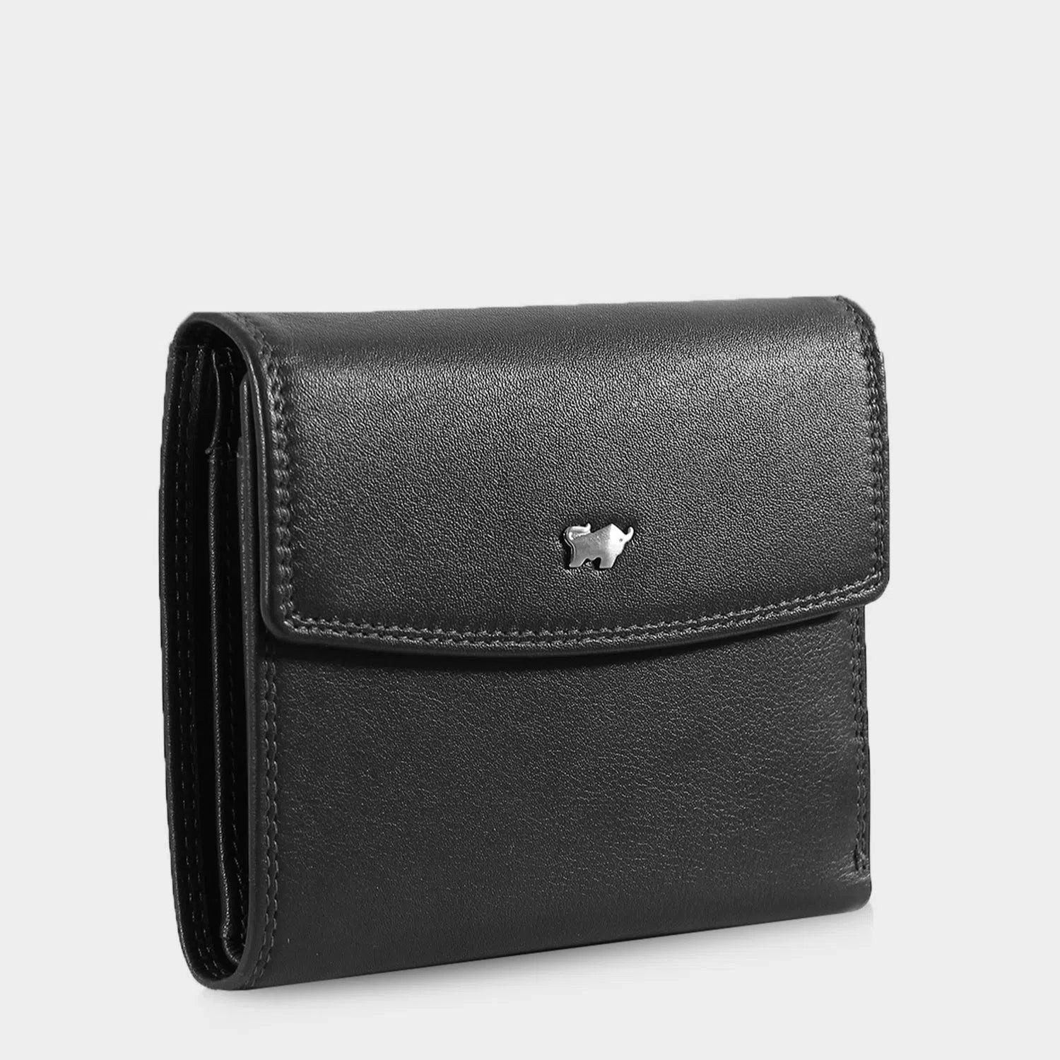 Braun Büffel Geldbörse GOLF SECURE Geldbörse M 8CS schwarz