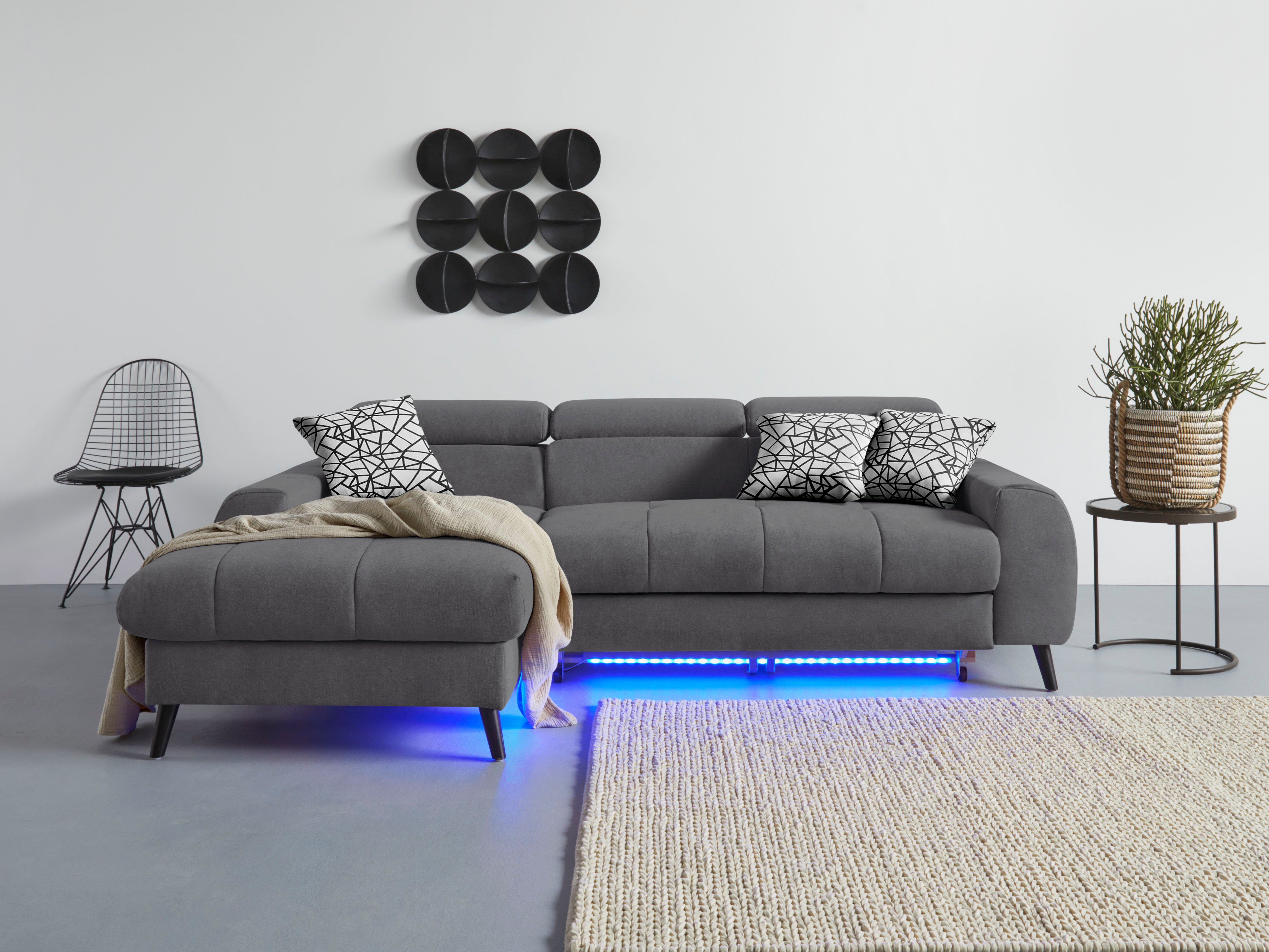 COTTA Ecksofa Mia L-Form mit 3 günstig online kaufen