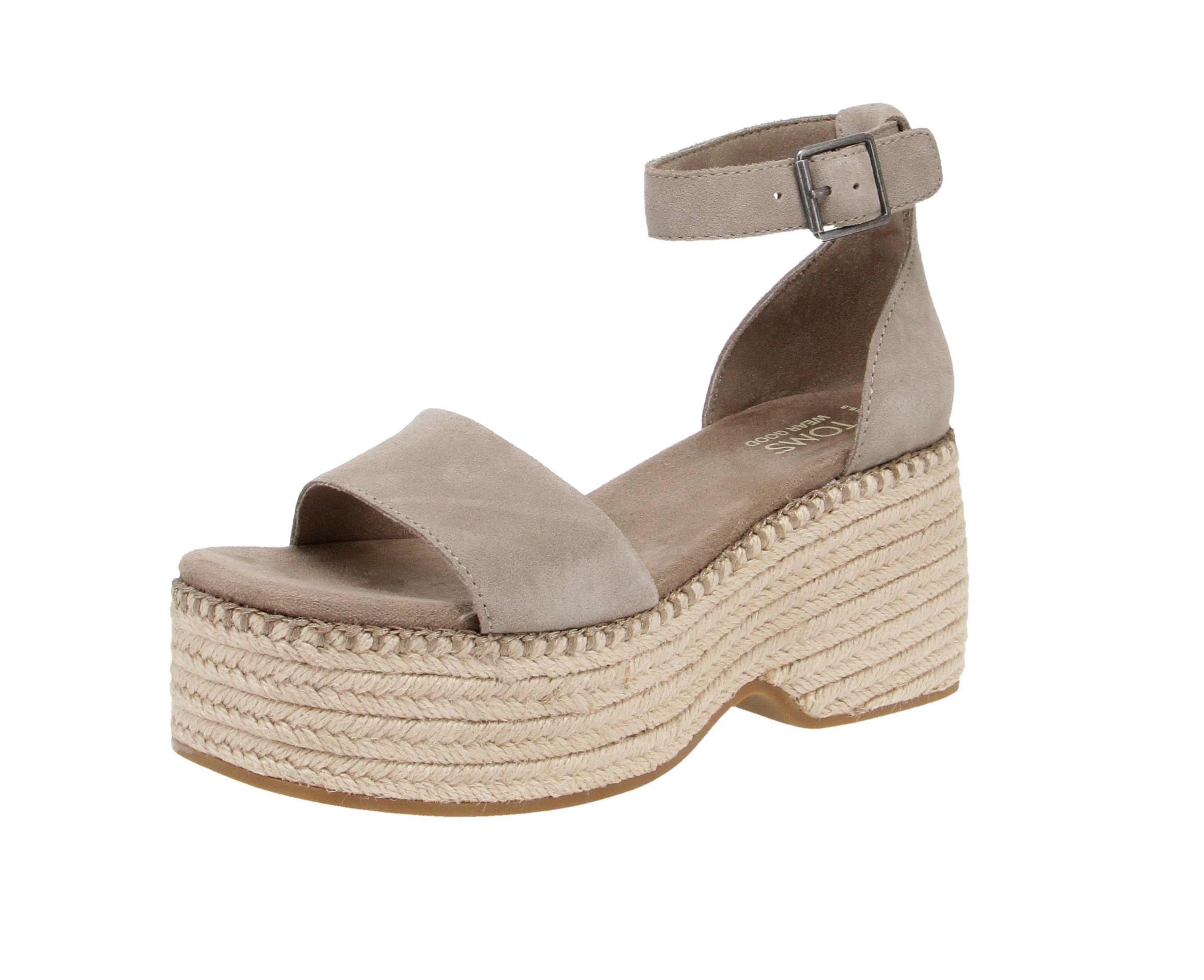 TOMS Toms 10020743 Laila - Женщинам Schuhe Сандалеты - Natural Sandale