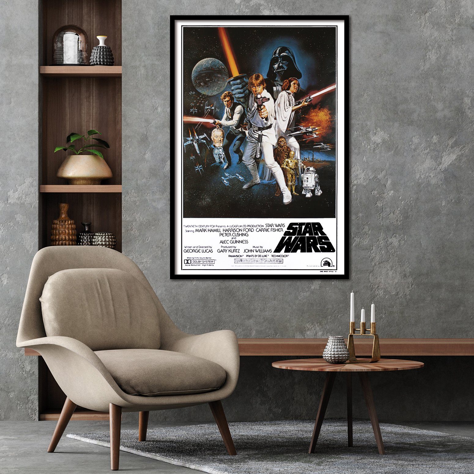 Star Wars Poster Star Wars Poster Style 'C' - American 61 x 91,5 cm günstig online kaufen