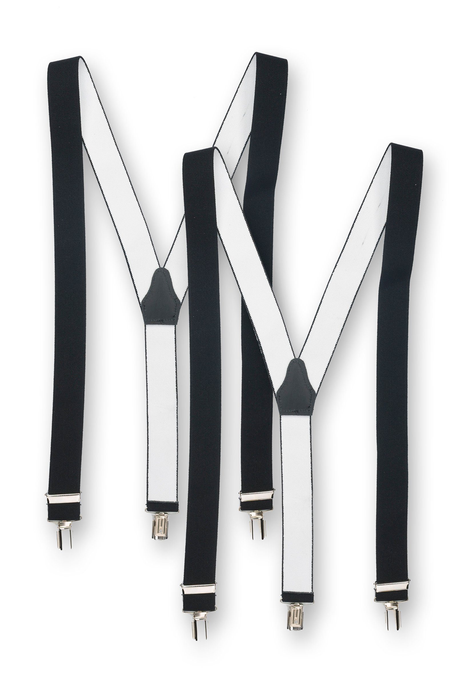 shenky Hosenträger Hosenträger schwarz 2er Set günstig online kaufen