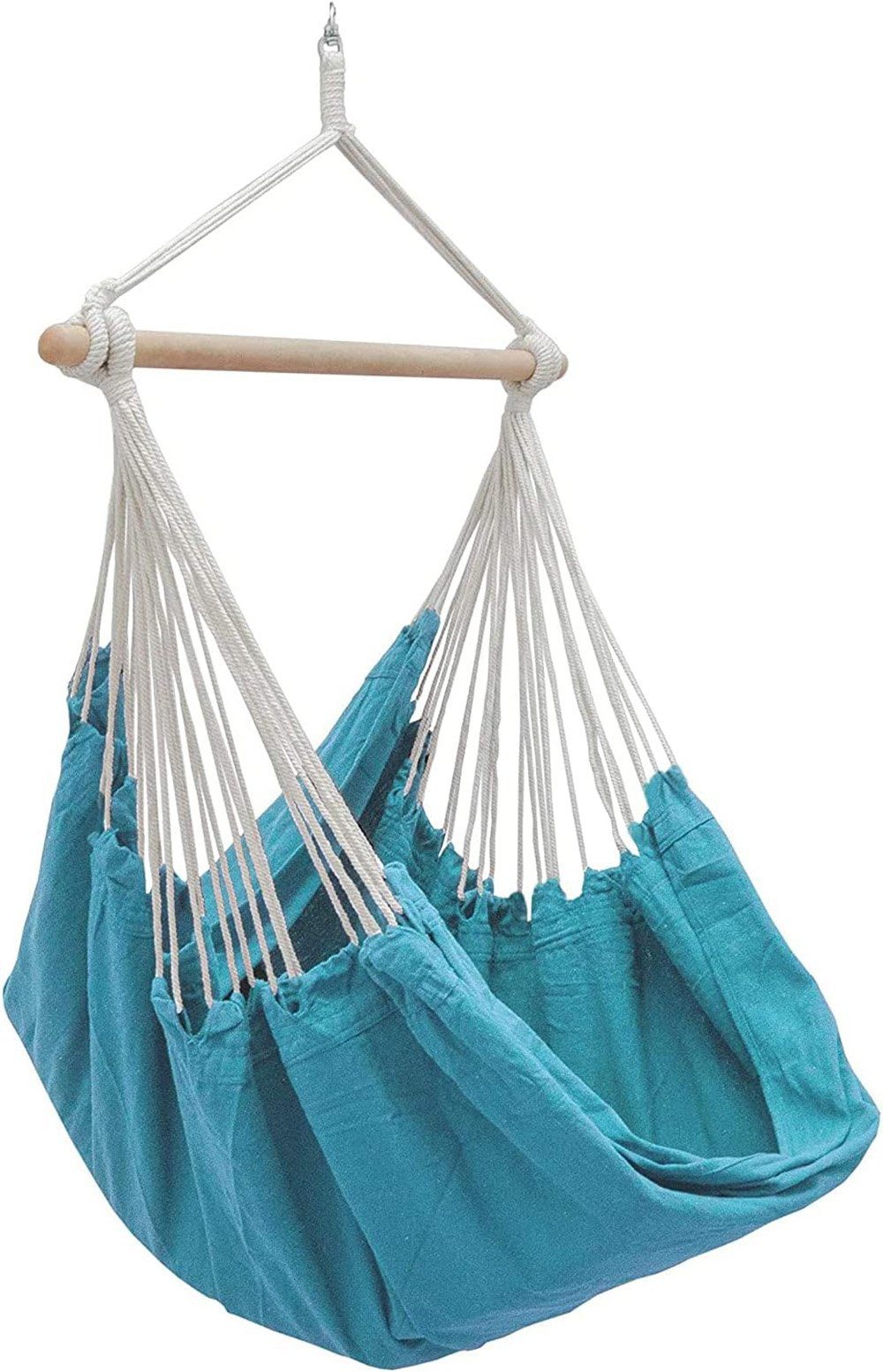 AMANKA Hängestuhl für 2 Personen: XXL Outdoor Подвесноые стулья bis 150 kg - Garten und Balkon, 185 x 130 cm Hängesitz für Kinder und Erwachsene - 360° Relaxsessel