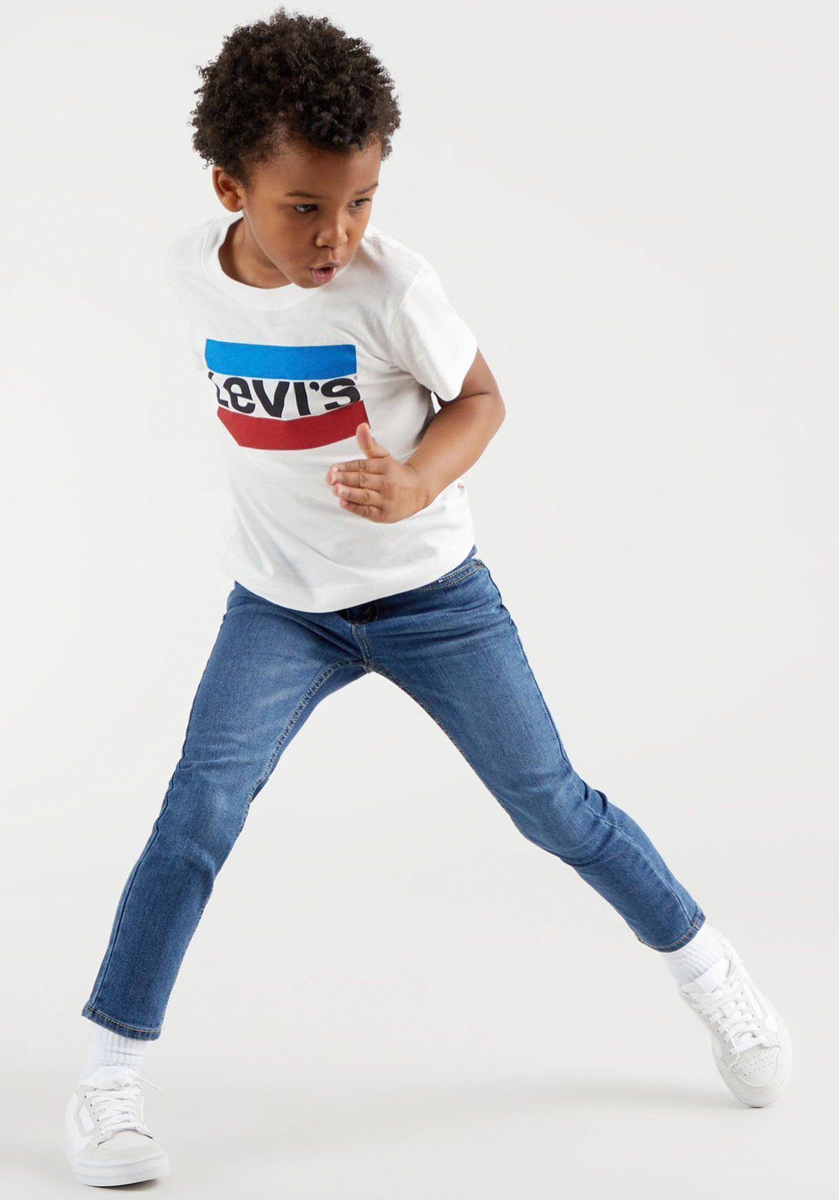 for BOYS TAPER Levi's® mid Kids used Skinny-fit-Jeans blue SKINNY JEANS