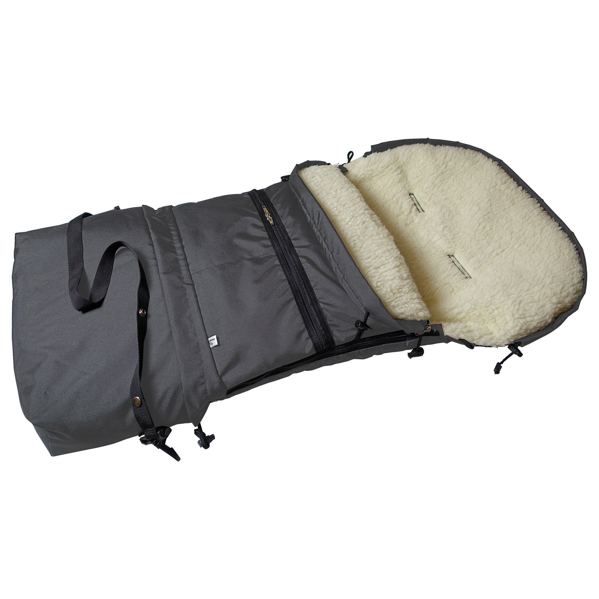 bergsteiger Kinderwagen-Bezug Fußsack, Kinderwagen Winterfußsack 5-in-1, für Babyschale usw.