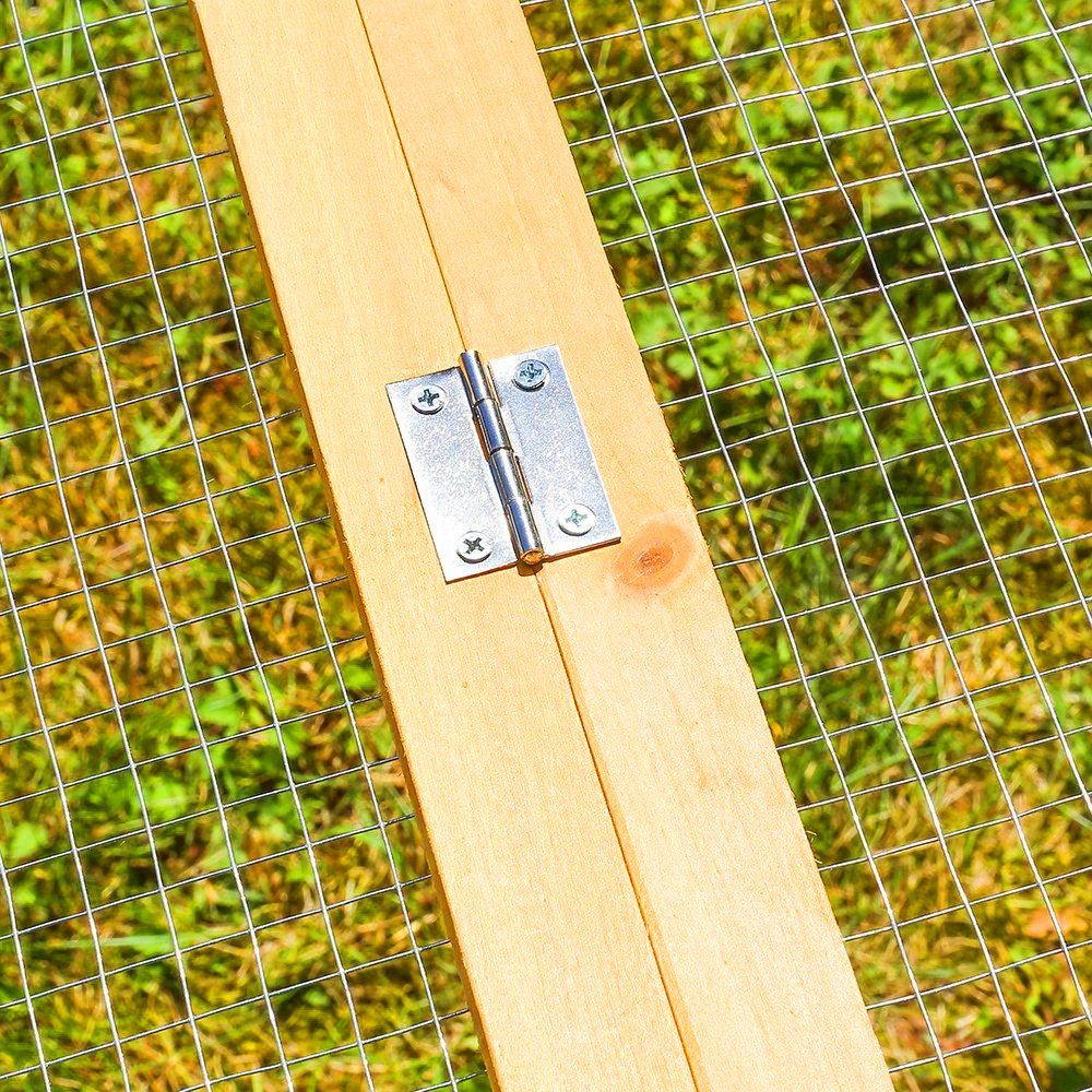 Melko Freigehege Kleintierstall Freilauf Freigehege Kaninchenstall Hasenkäfig Hasenfarm, Imprägniert