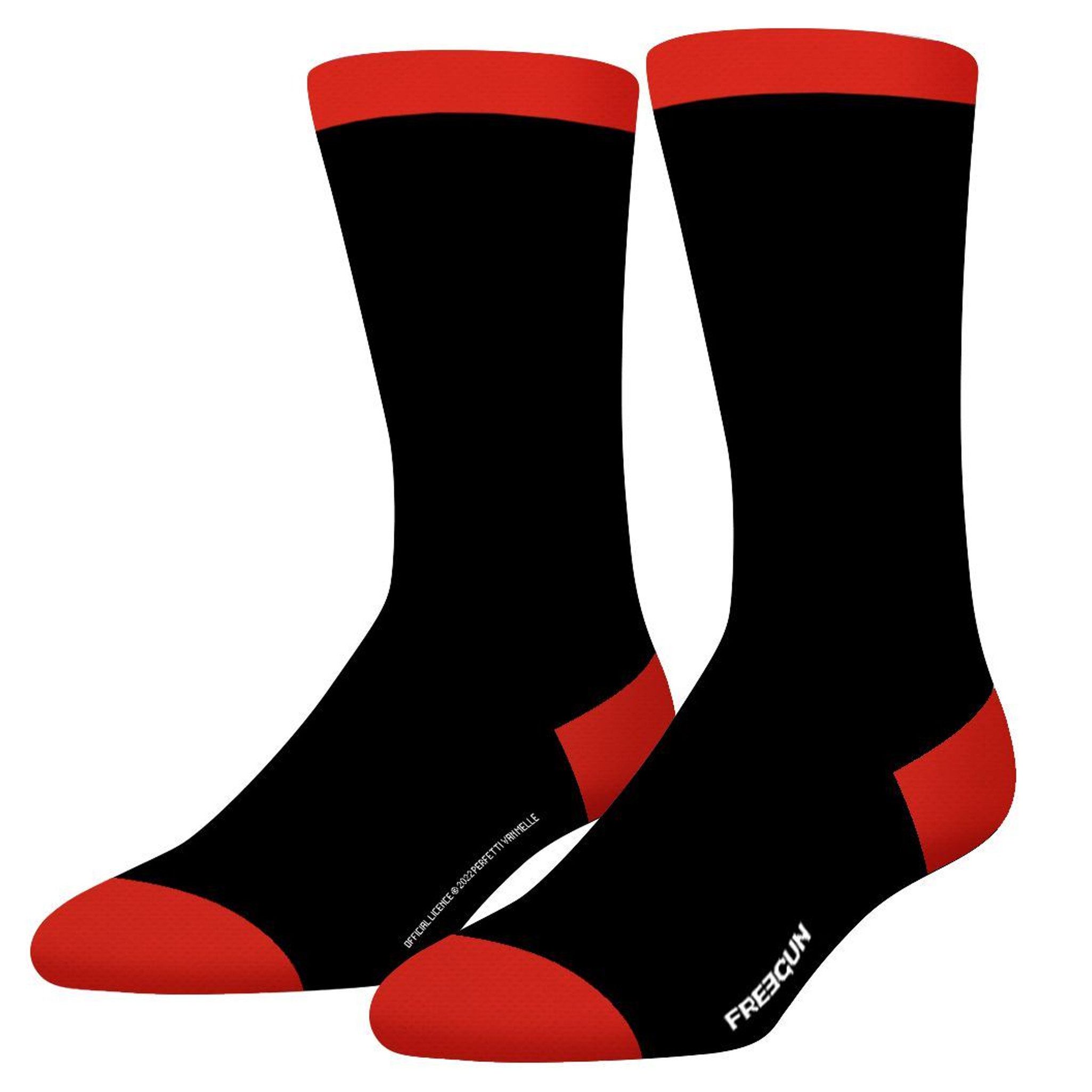 Freegun Freizeitsocken FREEGUN CHUPA CHUPS 2-Pack Socks Big Logo AOP Solid (Socken, Socken)
