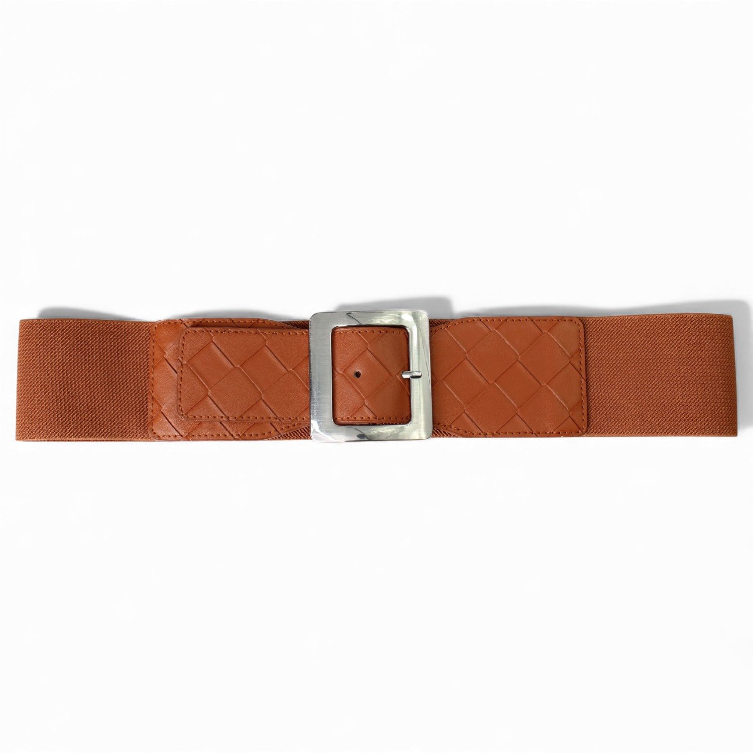 FRONHOFER Stretchgürtel 18941 (1-St) Breiter Stoff-Taillengürtel, silberne günstig online kaufen