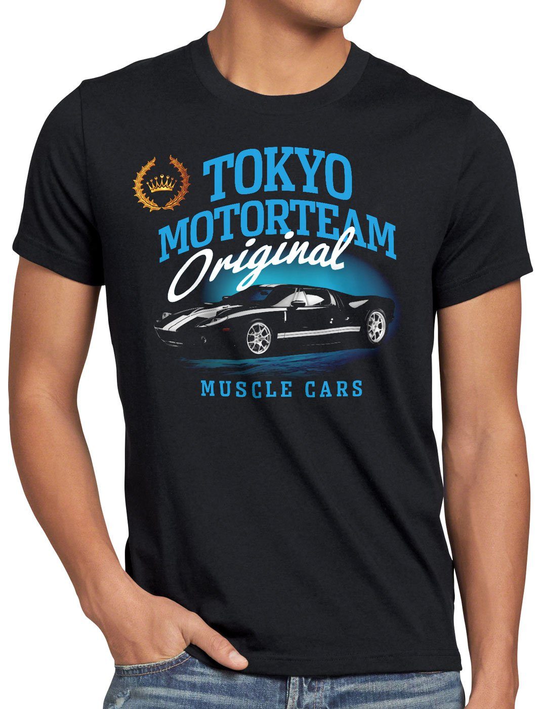 style3 T-Shirt Tokyo Motor muscle car günstig online kaufen
