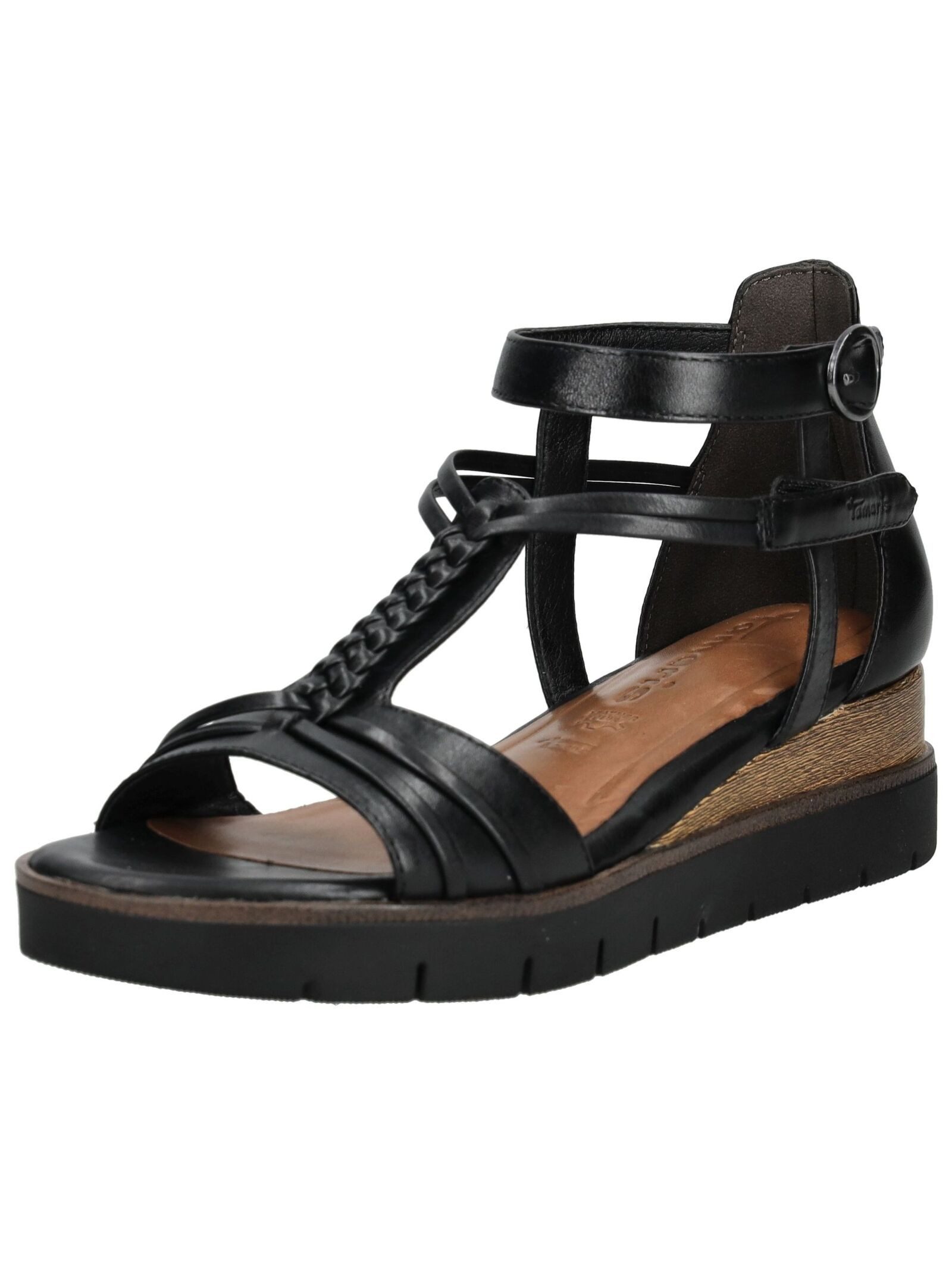 Tamaris Tamaris Sandalen Leder/Synthetik Keilsandalette günstig online kaufen