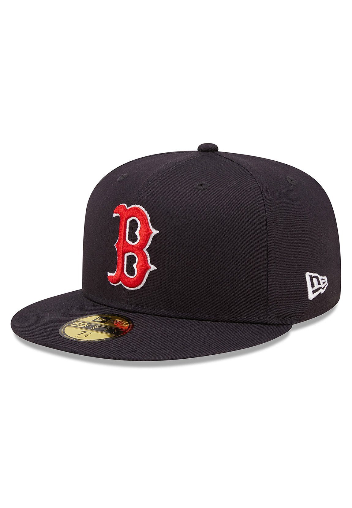 New Era Fitted Cap New Side Patch 59Fifty Cap BOSTON RED SOX Dunkelblau