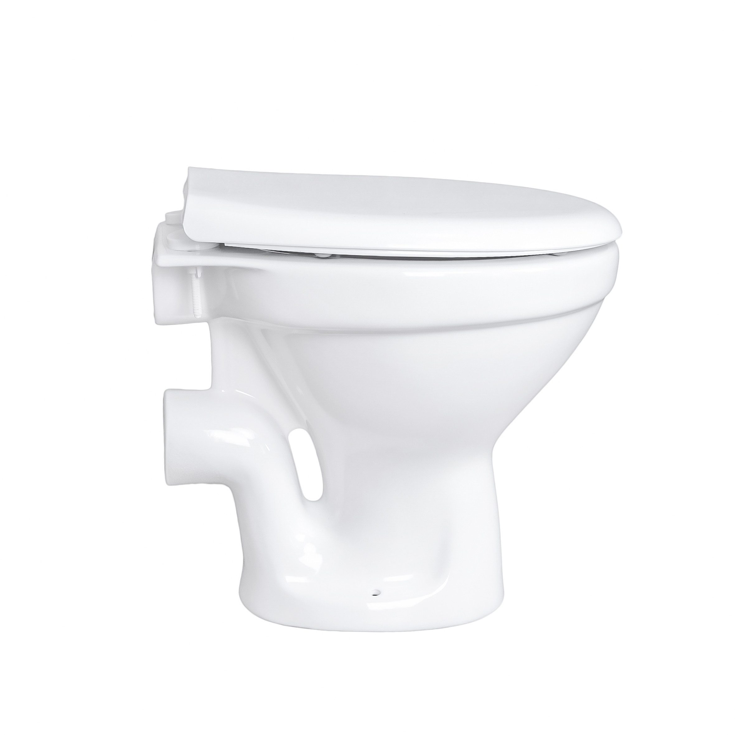 Belvit Tiefspül-WC BV-SW5001+BV-D0400, Stand WC Toilette Abgang Waagerecht Wand Tiefspüler Stehend + – Bild 3 von 5