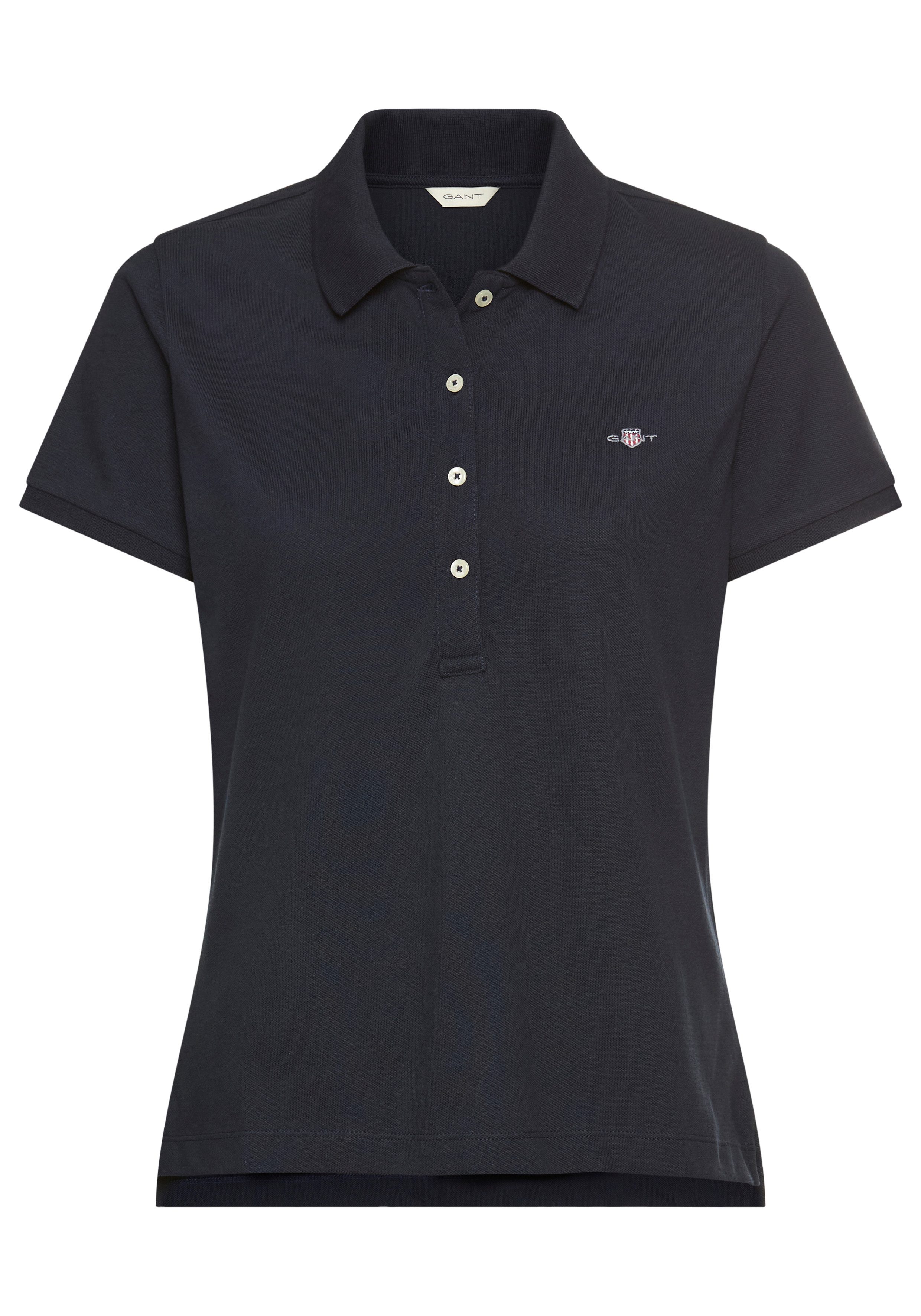 Gant Poloshirt Slim Shield Cap Logo günstig online kaufen