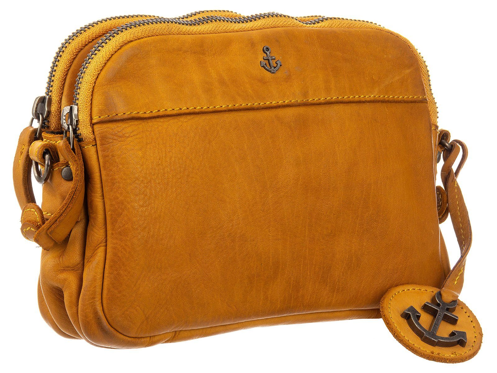 HARBOUR 2nd Umhängetasche Anker Love Crossbody Logo (1-tlg), Rieke Mustard Anchor Style