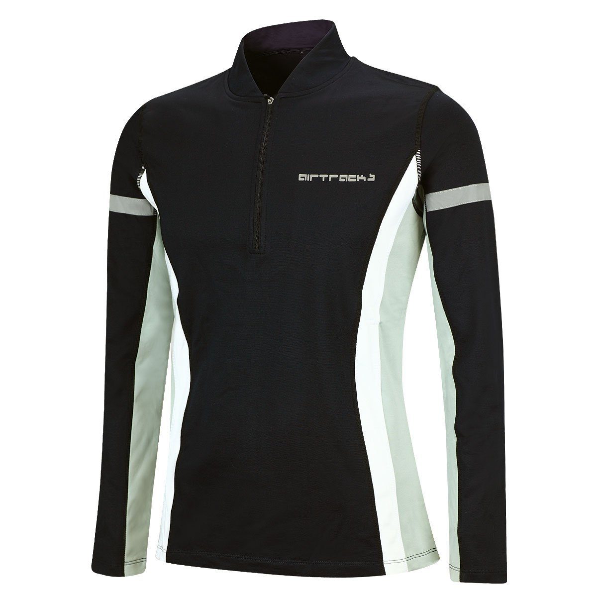 Airtracks Laufshirt Damen Thermo Laufshirt Langarm Sweatshirt Funktionsshirt mit Fleece optimal, für die kalte Jahreszeit Herbst -Winter » S M L XL XXL «