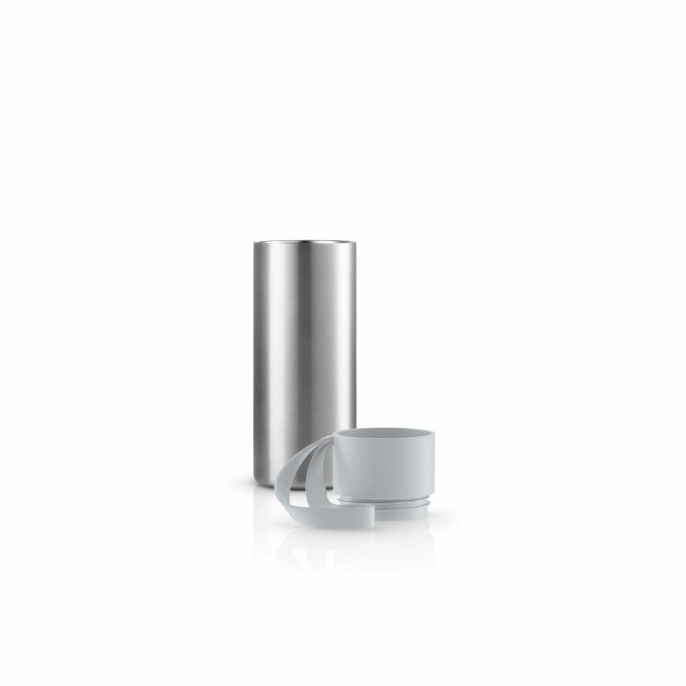 Eva Solo Thermobecher To Go Cup Marble Grey, 350 ml, Edelstahl, Kunststoff, Silikon