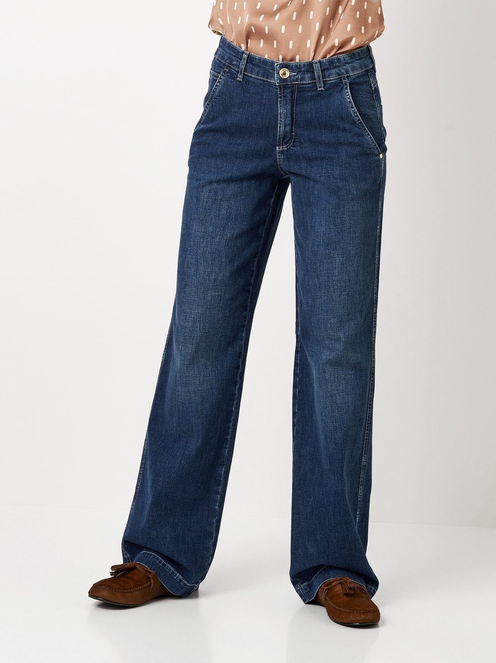 TONI Weite Jeans "Liv", im Five-Pocket Style günstig online kaufen