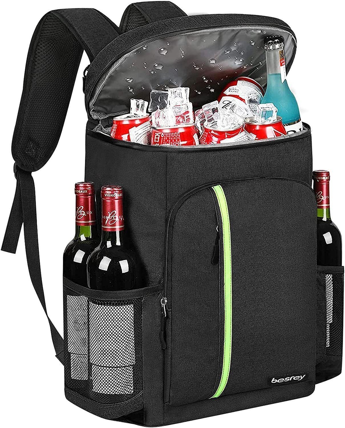 besrey Picknickkorb 30L Kühlrucksack Kühltasche Picknickrucksack