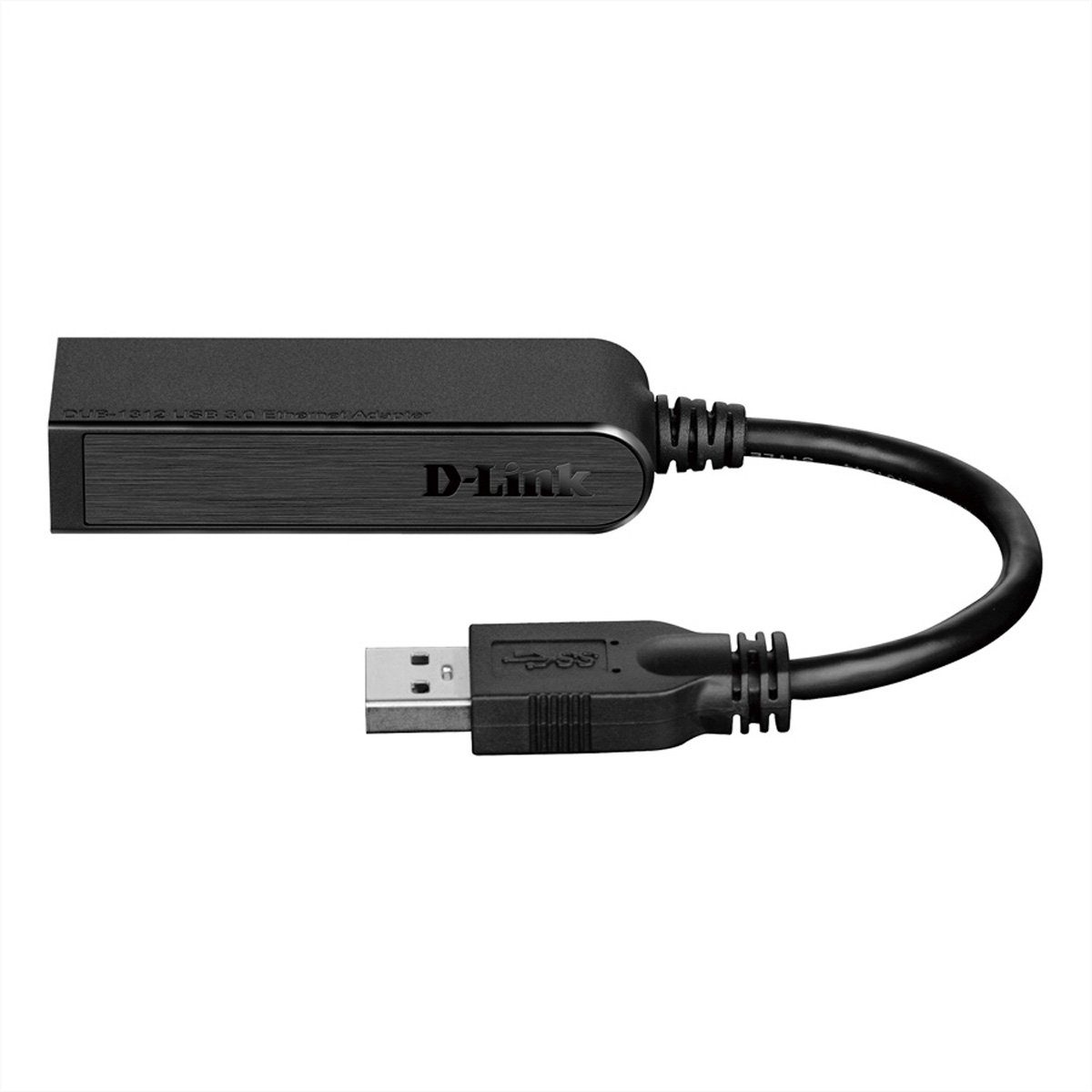 D-Link DUB-1312 USB 3.0 Adapter Netzwerk-Adapter USB 3 Typ A Männlich (Stecker) zu RJ-45 Weiblich (Buchse)