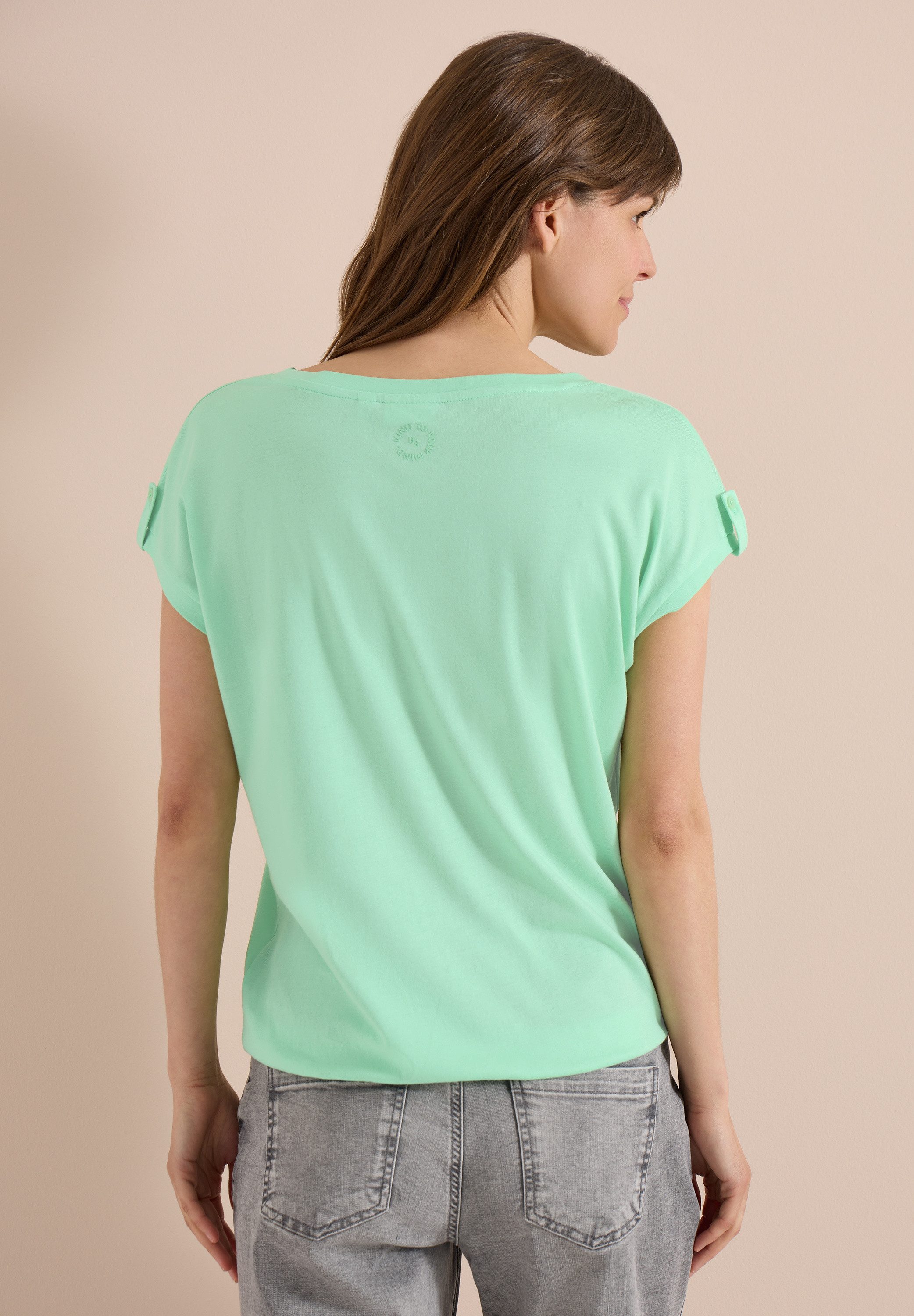 CECIL T-Shirt mit Rundhalsausschnitt