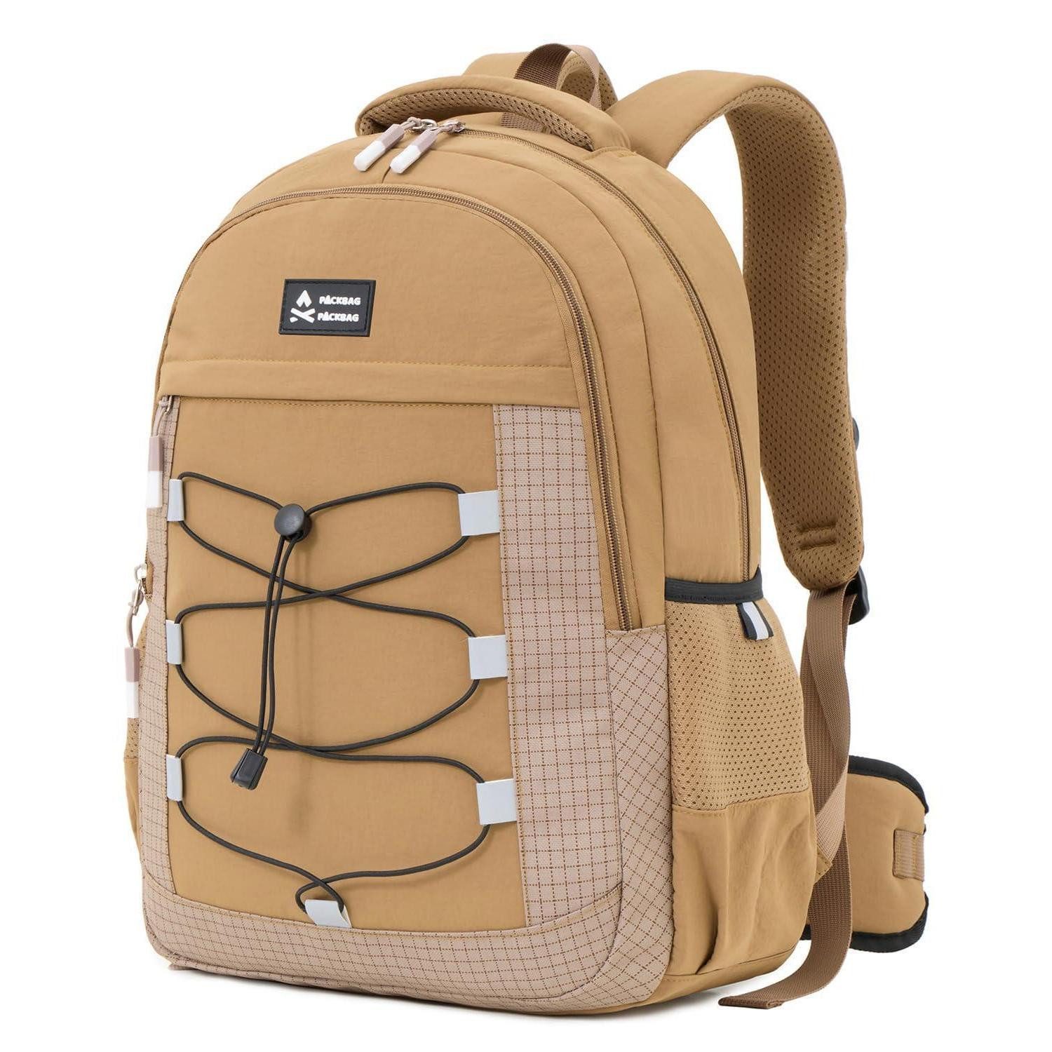 LuxusKollektion Schulrucksack Outdoor Schulrucksack Braun 21L