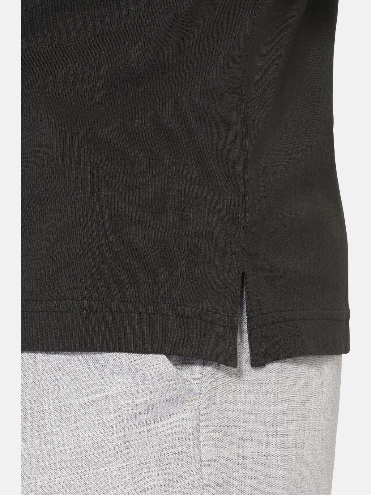 Jan Vanderstorm Poloshirt MAUNOR mit Schlitze & Ärmelbündchen – Bild 4 von 4